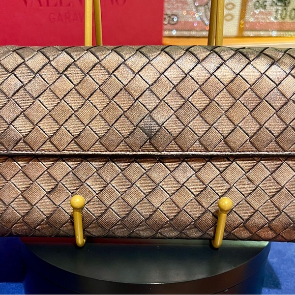 Bottega Venetta bronze, long wallet - Picture 3 of 12